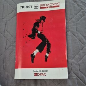 MJ The Musical Broadway Program